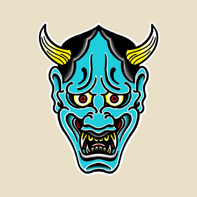 Japanese Hannya mask. by Jamiee6610