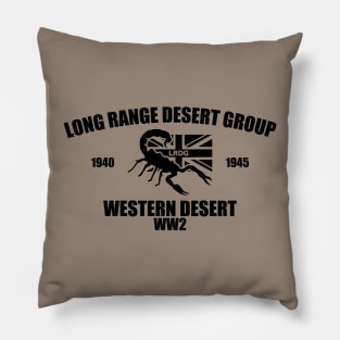 Long Range Desert Group Pillow