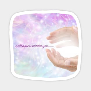 Magic is Within You Magnet