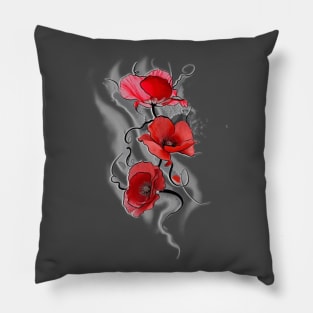 Poppy for Rememberence Pillow