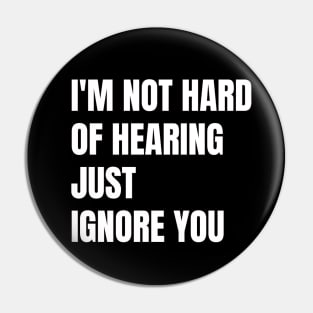 Hard of hearing design Pin