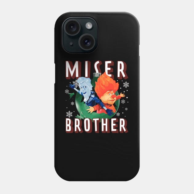 Miser Brothers Christmas Phone Case by Colana Studio