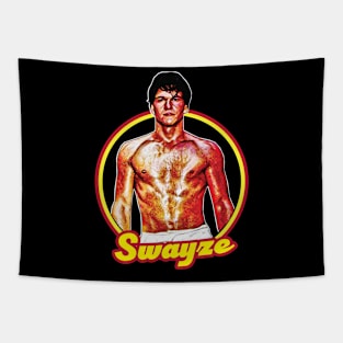 Vintage Swayze Original Fan Art Tapestry