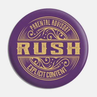 Rush Vintage Ornament Pin