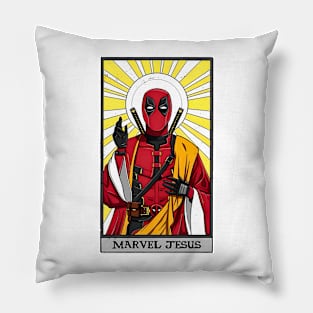 Deadpool Jesus Saviour Parody Funny Meme Pillow