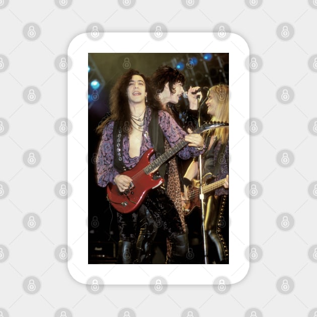 Cinderella (the band) Photograph Magnet by Concert Photos