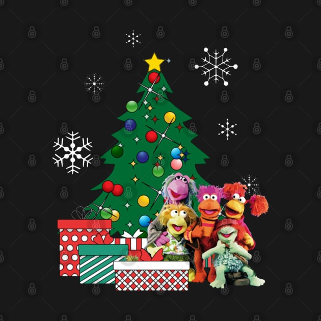 Fraggle Rock Around The Christmas Tree by squids_art