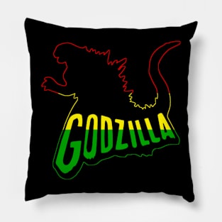 God reggae colour Pillow