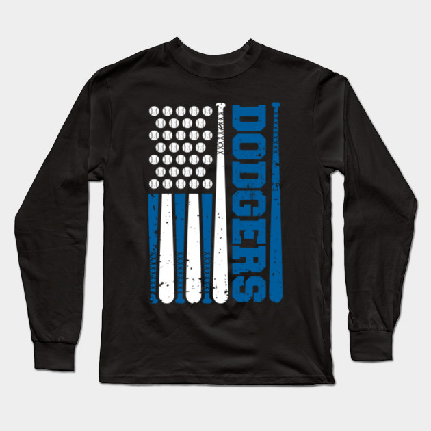 dodgers american flag shirt