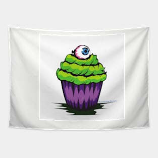 Eyeball Cupcake Tapestry