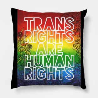 Trans Rights Are Human Rights 2022 Pillow