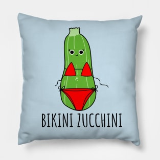 Bikini Zucchini Funny Zucchini Pillow