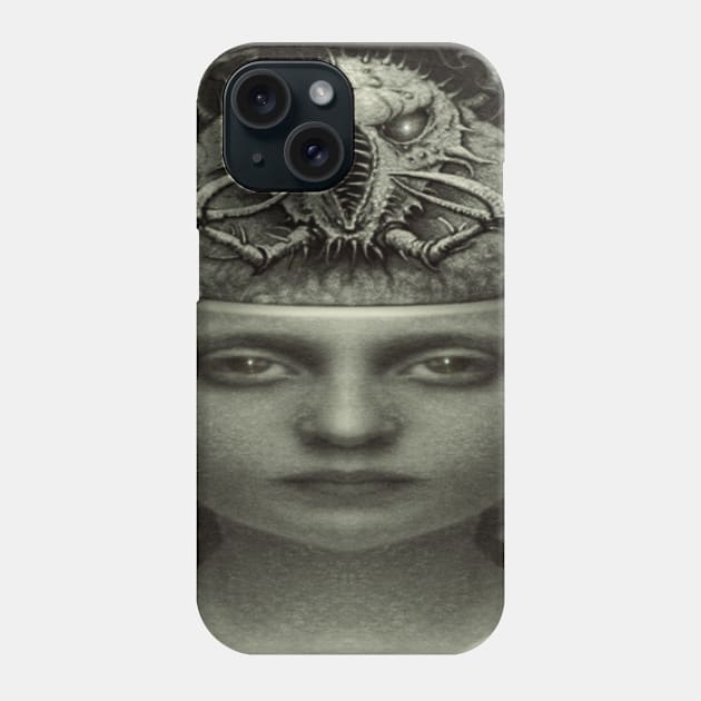 Brainbug Phone Case by Krakenart