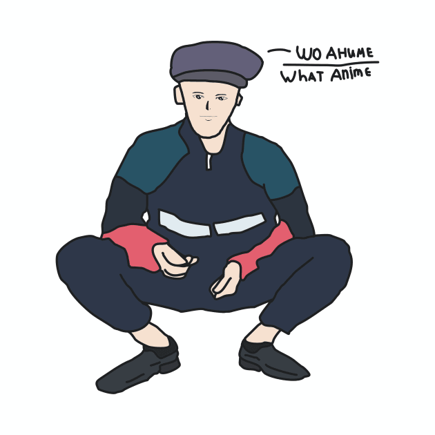 Russian Anime Gopnik by jesionsexe