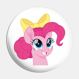 Pinkie Pie portrait short mane Pin