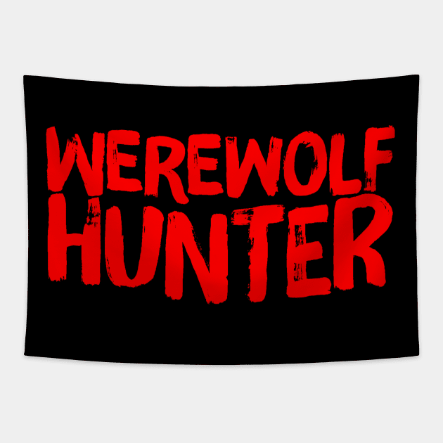 Werewolf Hunter Monster Bloodborne Hunter Tapestry by ballhard