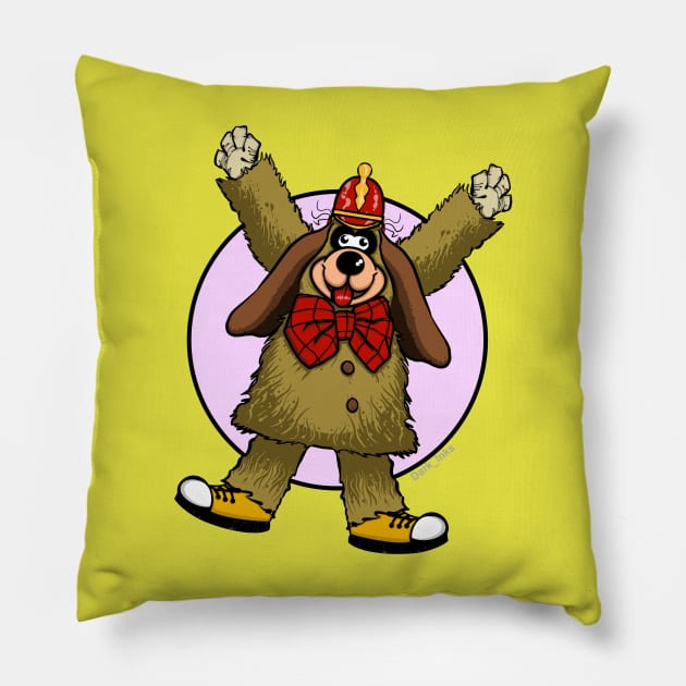 The Banana Splits Fleagle Pillow by Dark_Inks