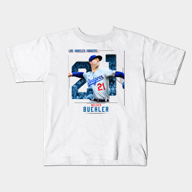 Walker Buehler Baseball Edit Dodgers - Walker Buehler - Kids T-Shirt