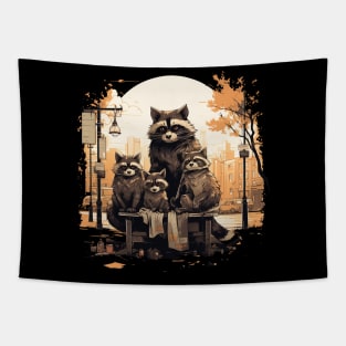 raccoons Tapestry