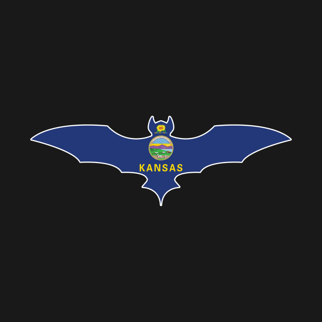 Kansas Bat Flag by Wickedcartoons