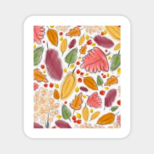 Fall Autumn Leaves Magnet