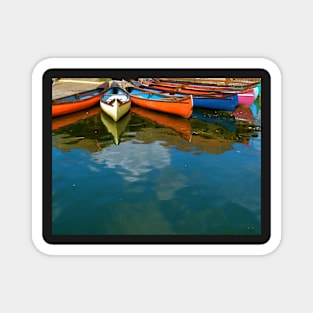 Canoes in Peasholm Park Magnet