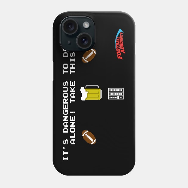 Beersheets with Football Absurdity Logo Phone Case by jmkrisko