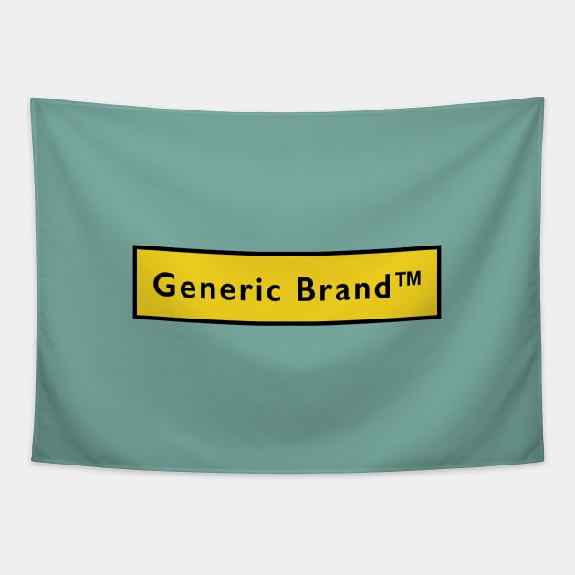 Generic Brand. Funny generic Tapestry by One Eyed Cat Design