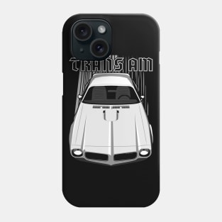 Firebird Transam 1973 - White Phone Case