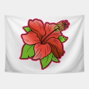 Hibiscus Tapestry