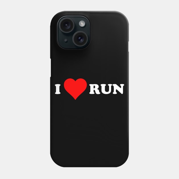 I love run Phone Case by Dossol2024