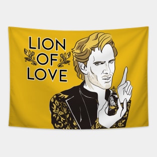 Lion of love Tapestry