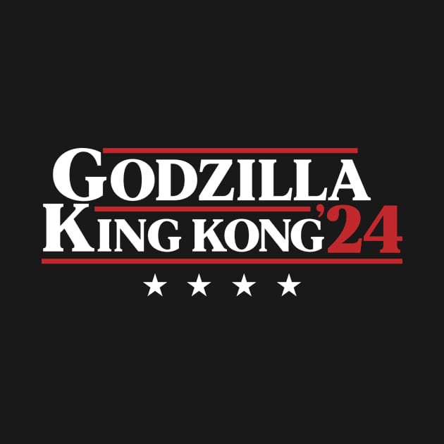 GODZILLA KING KONG 2024 Godzilla TShirt TeePublic