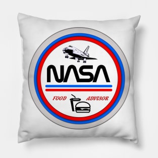 Nasa Food Advisor Pillow