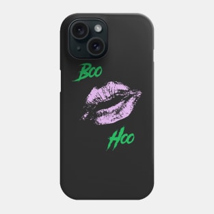 Boo Hoo - Pink lips Phone Case