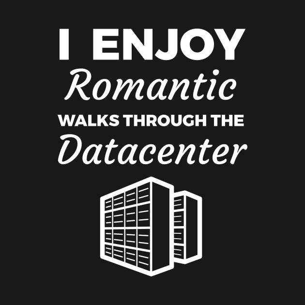 I Enjoy Romantic Walks Through The Datacenter by CHADDINGTONS