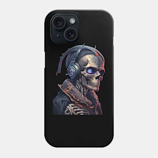 Headphone Skull Phone Case