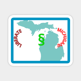 LIBERATE MICHIGAN Magnet