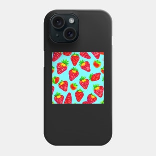 Strawberries Pattern Phone Case