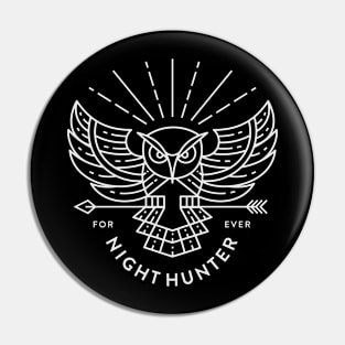 Night Hunter Pin