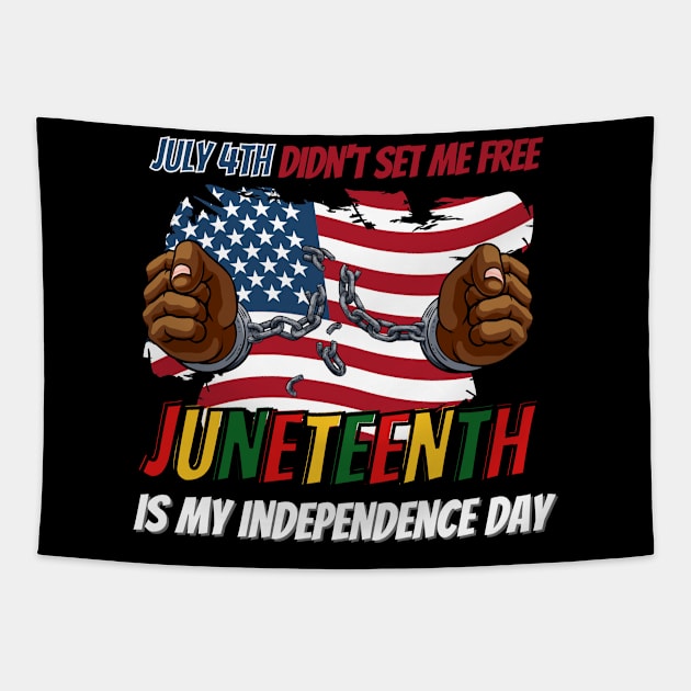 Juneteenth for me Tapestry by Yas R