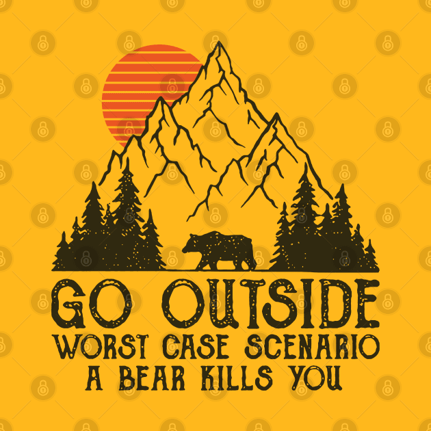 Go Outside worst case scenario a bear kills you mode transparant by sudaisgona
