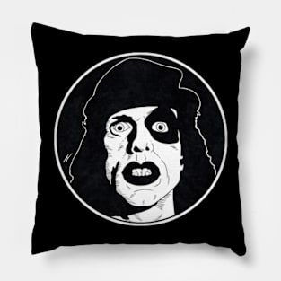 BASEBALL FURY - The Warriors (Circle Black and White) Pillow