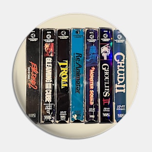 Movie Horror Retro Cassete 3 Pin