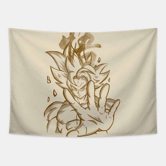 Ultra Instinct Tapestry by constantine2454