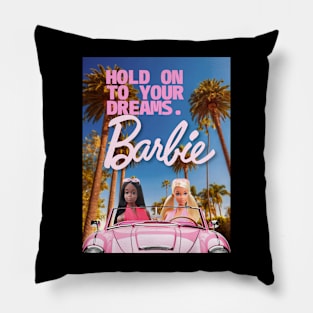 BARBIE HOLLYWOOD T SHIRT vintage Pillow