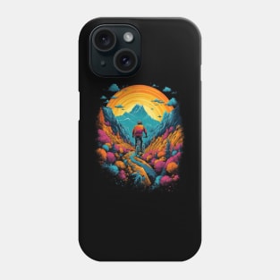 mountain biker Phone Case