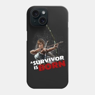 A survivor is born Phone Case