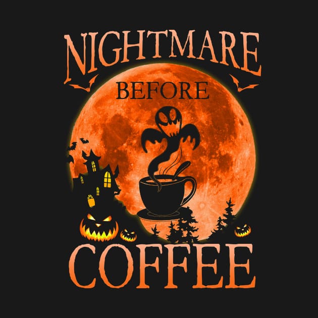 Nightmare Before Coffee Matching Halloween by Rojio