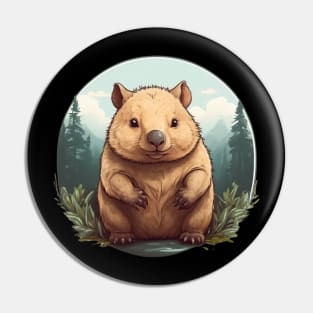 Wombat Pin